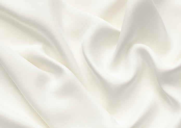 Odessa Velvet, Ivory - Twist&Fit Roman Blind - Image 4